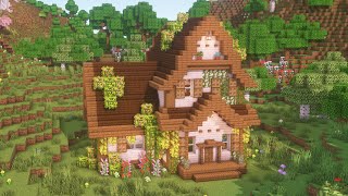 [Minecraft] 💖🌿 Aesthetic Cottagecore House / Tutorial