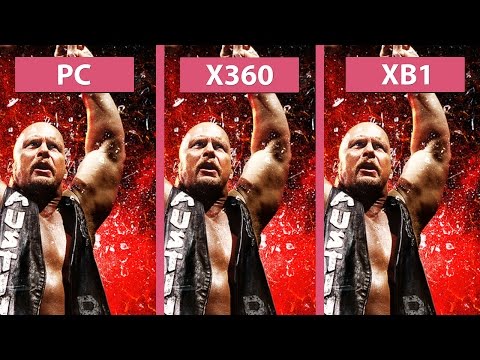 WWE 2K16 – PC vs. Xbox 360 vs. Xbox One Graphics Comparison