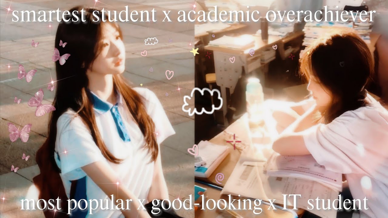 ⋆. 𐙚 ˚ SCHOOL GLOW UP + IT student + academic overachiever