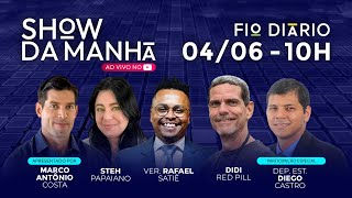 SHOW DA MANHÃ -URGENTE: CARLA ZAMBELLI NA LISTA DA INTERPOL? - 04/06/2025