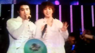 SS3 Japan - Yesung & Siwon during Confession
