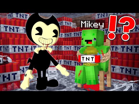 Super Maizen - SCARY BANDY kidnapped Mikey in Minecraft! Will JJ save Mikey? - Maizen