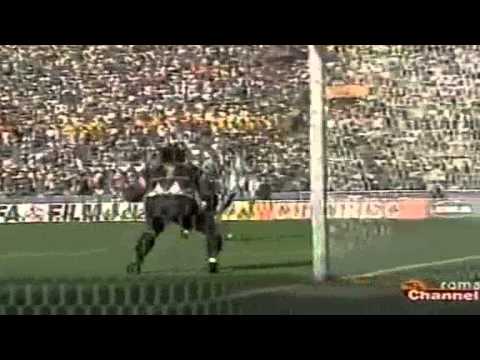Serie A 1996-1997, day 29 Roma - Lazio 1-1 (Balbo, Protti)