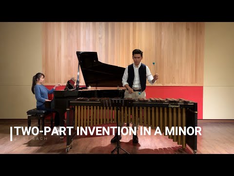 ABRSM G4 Percussion 2020 (C6) Two-Part Invention in A minor - J.S. Bach