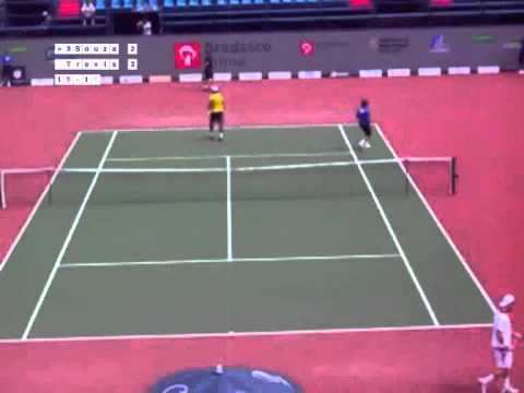 João Souza vs Matteo Trevisan (1ª Rod.) - Aberto de São Paulo 2011 - 4/13