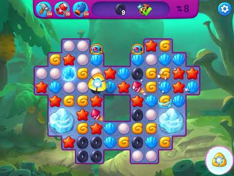 Fishdom Very Hard level 5910 no boosters フィッシュダム ベリーハード [Friend's]