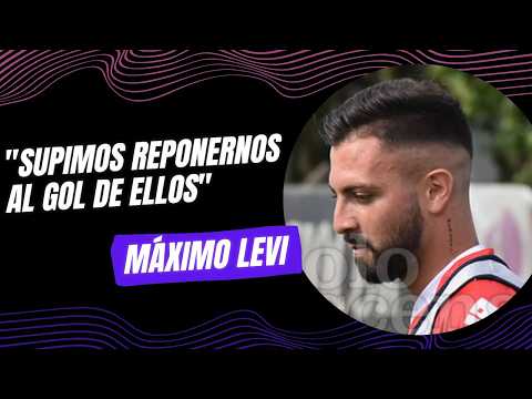 “Supimos reponernos al gol de ellos”