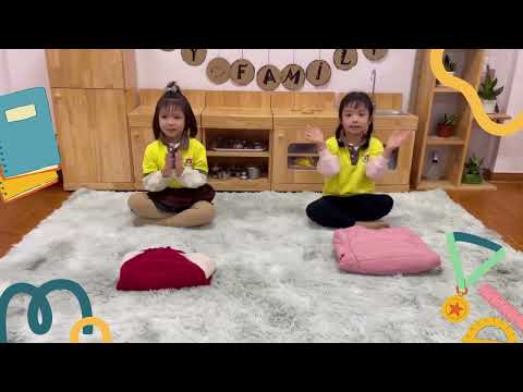 Hoạt động giáo dục kĩ năng sống : Dạy trẻ kĩ năng gấp quần áo - Lớp mẫu giáo lớn A4