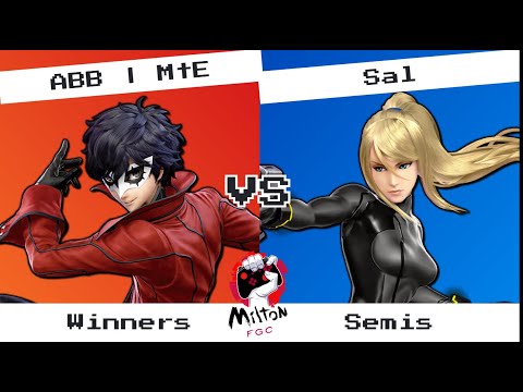 Milton Monthly #3 - ABB | MtE (Joker) vs Sal (Zero Suit Samus) Winners Semi Finals