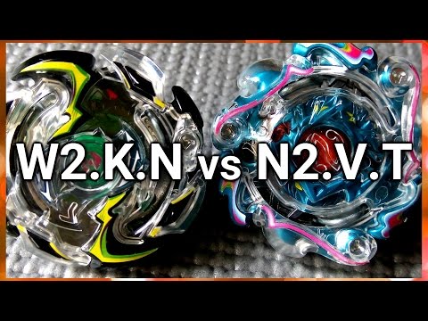 Wild Wyvern .K.N vs Nova Neptune .V.T - BATALHA BEYBLADE BURST! Beyblade Burst