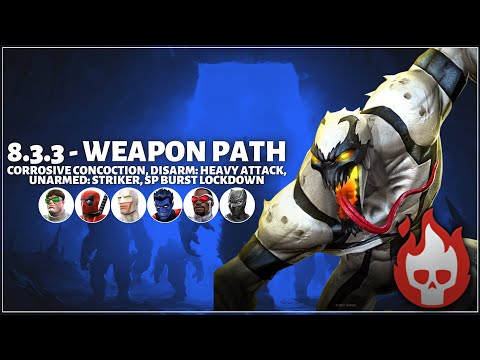 MCOC: Act 8.3.3 - Weapon Corrosive Concoction, Special Burst Lockdown - Elsa Vs Anti-venom - 2023