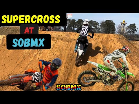 SUPERCROSS AT SOBMX - Clason, Simonson, & More Shred the Course
