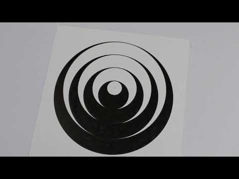 Relaxing Pentagram Mandala Drawing Process