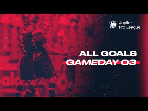 Jupiler Pro League | Doelpunten speeldag 3