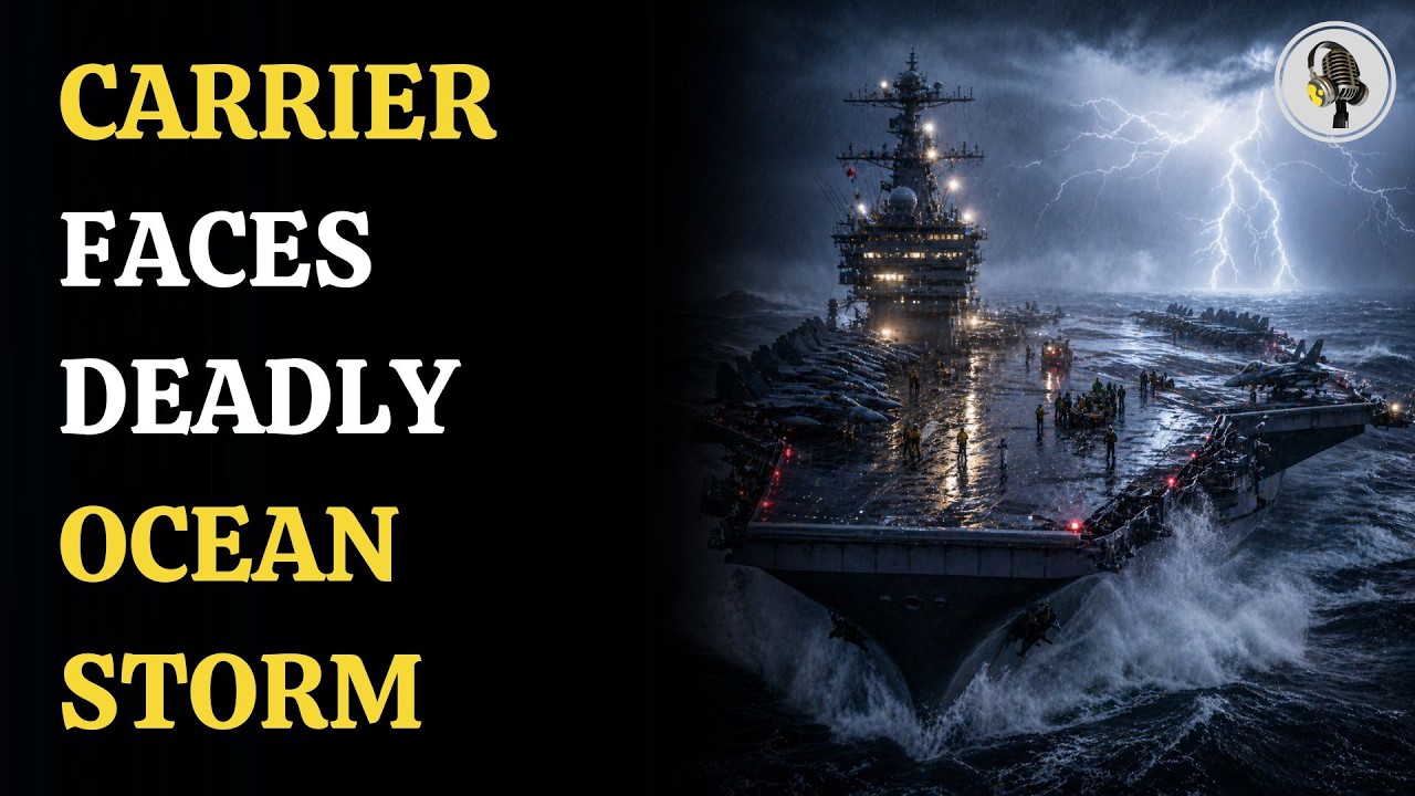 USS Abraham Lincoln vs Extreme Weather: Storm & Lightning Test | WION Podcast