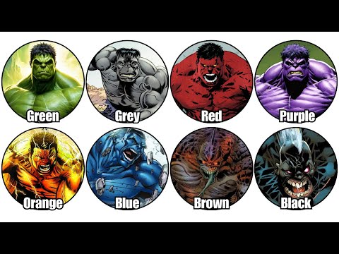Every Major Hulk Color Explained In 15 Minutes
