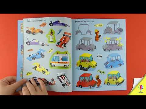 Книга First Sticker Book: Cars video 1