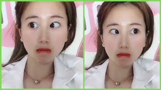 【驚愕】 目が良くなる 中国美女  眼球ぐるぐる トレニング　速さに注目＃shorts