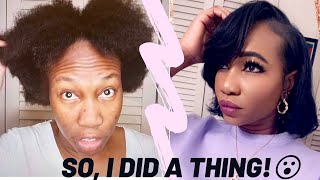 HOW TO - SILK PRESS YOUR 4C NATURAL HAIR AT HOME | FROM KINKY TO STRAIGHT | KERRY