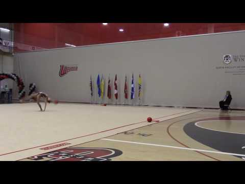 Alexandra Chtrevenskii Junior Ball 2016 CDN Championships RG Comp B