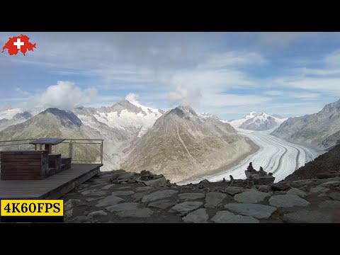 Sights of Switzerland - Viewpoint Eggishorn - 4K60