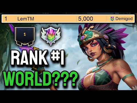 THEY BUFFED MY GOD AND I HIT RANK 1!!! - Smite 2 Awilix Jungle
