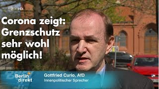 Bei "ZDF - berlin direkt" zur Aufnahme von Migranten aus griechischen Lagern