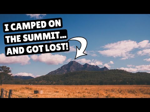 OVERNIGHT ON THE SUMMIT OF MOUNT BARNEY!