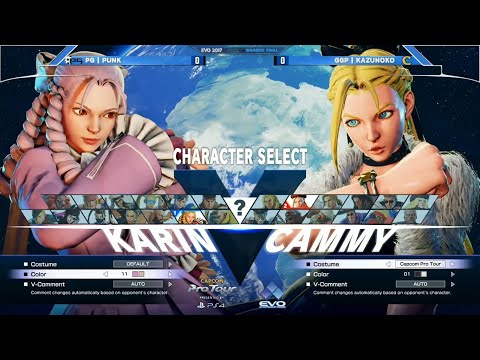 EVO 2017 SFV CPT TIMESTAMP - Top 8 / Grand Finals (Punk, Tokido, Itabashi, Nuckledu and more)