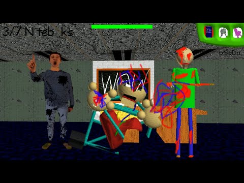 Baldi's Basics The Abandoned School (Pre-Release 1) 1.4.3 Port Hard Edition!