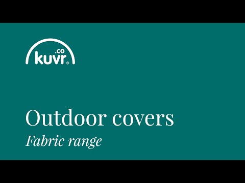 Outdoor cover fabric guide video