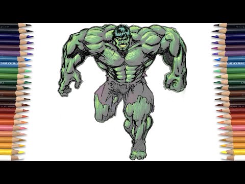 THE Incredible HULK Coloring Page | Home - Wounds - Save Me [NCS Release]
