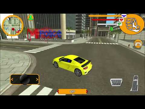 Police Stickman Hero Game