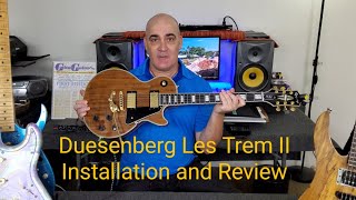 Video thumbnail for Duesenberg Les Trem II installation and review on a Les Paul. by Andy Mack Sound and Vision
