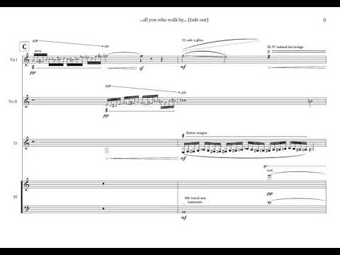 Anton Svetlichny - ...all you who walk by... (fade out) for ensemble (2017) | 17.XI.2018.