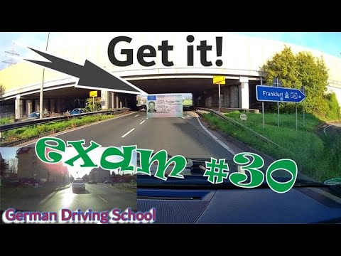 Real Driving Exam #30 - German Driving School - Praxisprüfung - Fahrprüfung