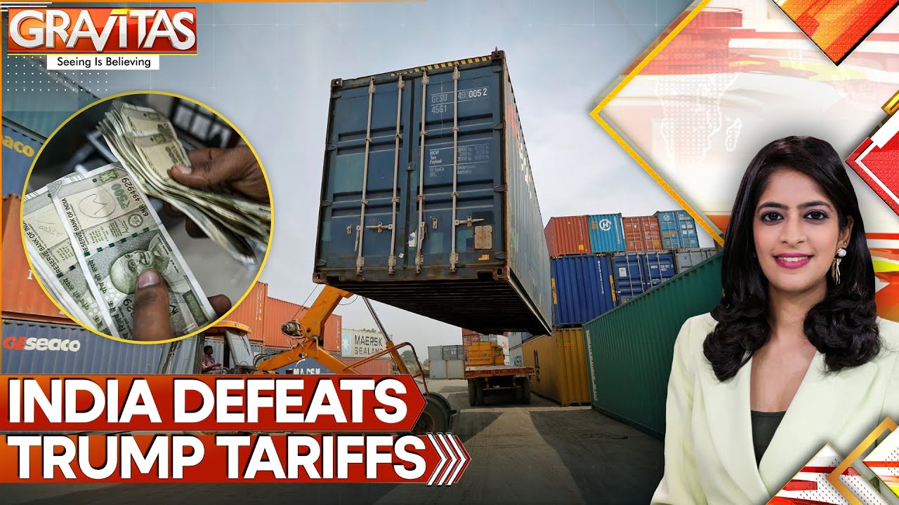 India's Paradox: Rupee Hits Record Low, Exports Hit Record High, Trump Tariffs Backfire | GRAVITAS