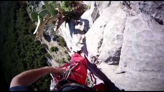 preview picture of video 'Rock Climbing in El Chorro - 264ft ascent'