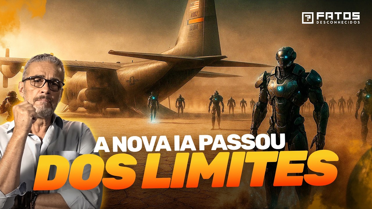 PREOCUPAÇÃO MUNDIAL sobre o que a NOVA IA acabou de fazer!!