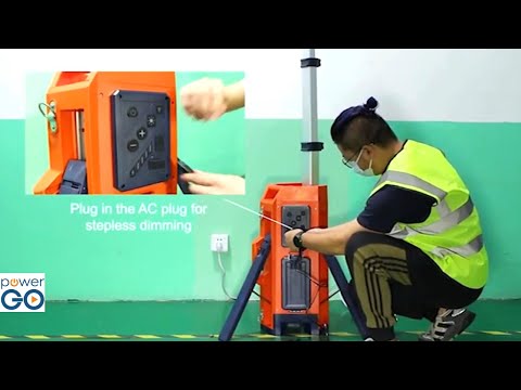 Power-2Go TL-400 | Dual Head Portable LED Work Light