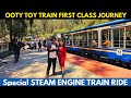 OOTY TOY TRAIN FIRST CLASS Train Journey 2024 | MOUNTAIN RAILWAYS OF INDIA | Ooty Travel VLOG