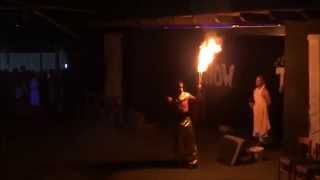 preview picture of video 'Hotel Gouves Park Holiday Resort & Waterpark Show Time Feuershow'