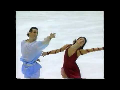 1998 European Championships (ESPN) - Free Dance - Irina Lobacheva & Ilia Averbukh RUS