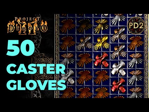 Project Diablo 2 - Can we get GG 30 FCR gloves in 50 crafting attempts?
