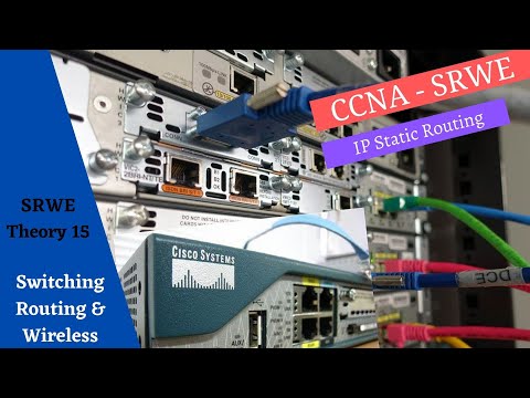 Cisco Netacad Switching, Routing, and Wireless Essentials course - Module  15 - IP Static Routing