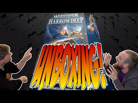 Unboxing Games Workshops Latest Underworlds Season - Harrowdeep!