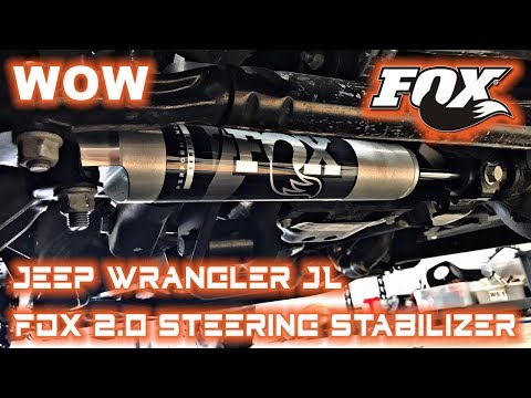 2018 Jeep Wrangler JL Steering Stabilizer Fox 2.0 Newly Released 985-24-173