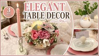 Transform Your Table for Almost Nothing || 3 Stunning Budget DIY Decor Ideas 2026 || z9designs