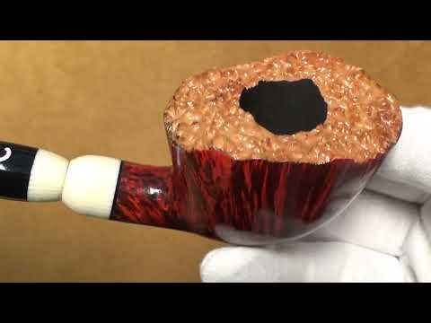 Pipa Il Ceppo gruppo 4 con inserto in galalite - Freeform (CE111)