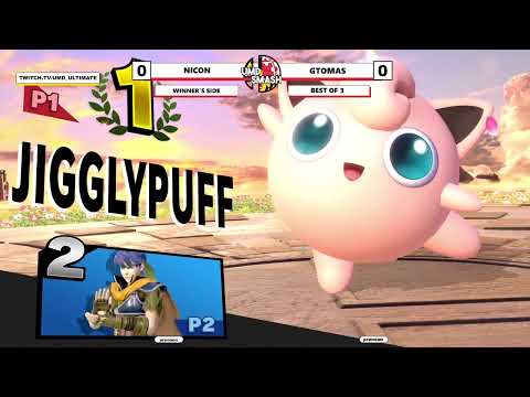 UMD Smash Fest 9/2 Winners Bracket - Nicon (Jigglypuff) Vs Gtomas (Ike)